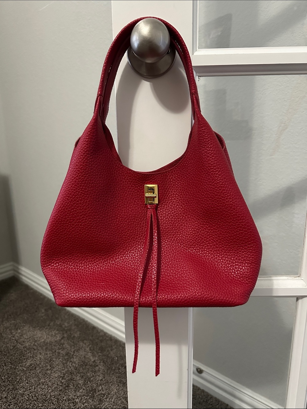 Rebecca Minkoff Darren Carrysome in Siren with Gold Hardware